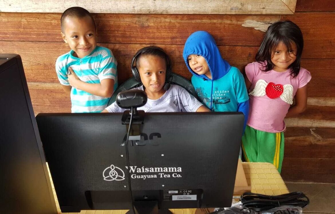 Waisamama - Kichwa communities' future generations through partnerships and fundraising initiatives and to help them preserve the rainforest and Kichwa culture.